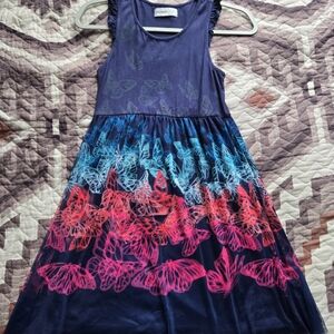Desigual Girl Butterfly Dress size 11/12